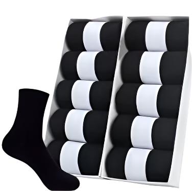 Comfy Cotton Socks for Blokes – Grab 5 Pairs, Get 5 More on the House!